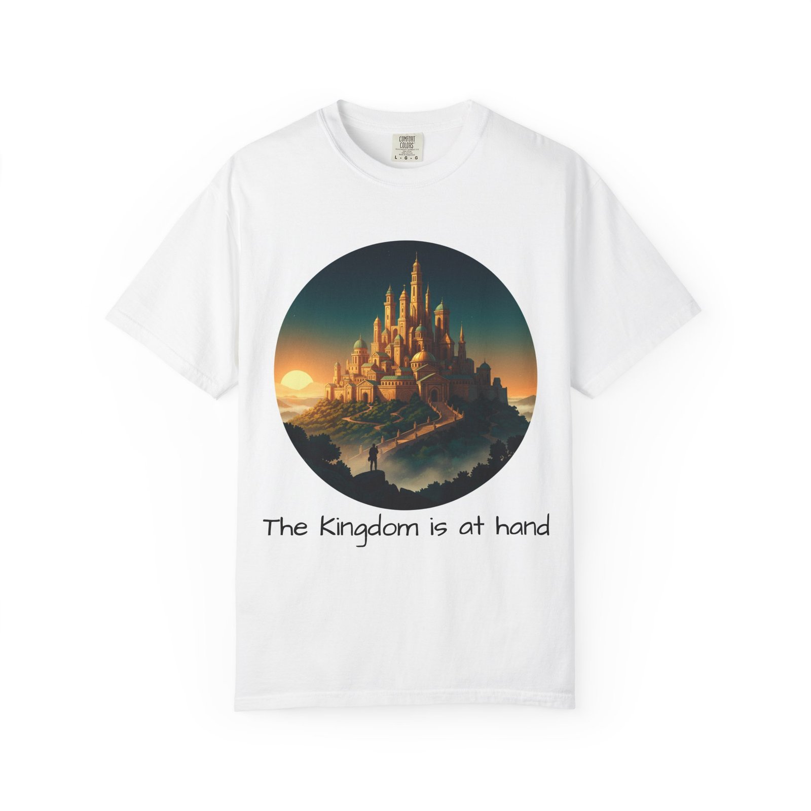 Kingdom Is at Hand T-Shirt — Shining City on a Hill Unified World Project Tee - Image 2